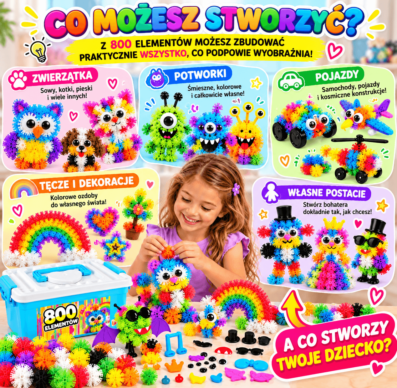 CO MOŻESZ STWORZYĆ❓