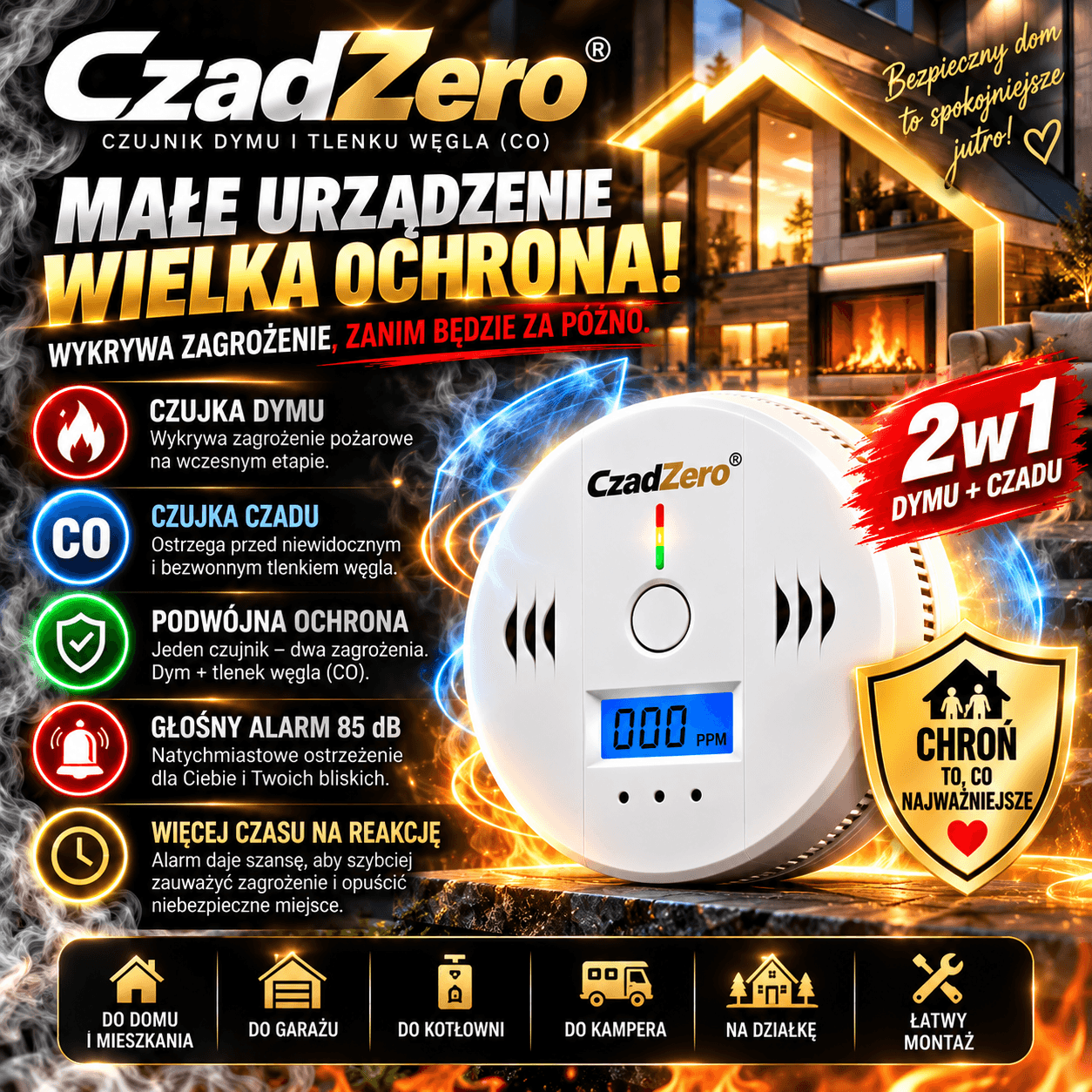 ⚠️ NOWE BUDYNKI MUSZĄ MIEĆ CZUJKI❗