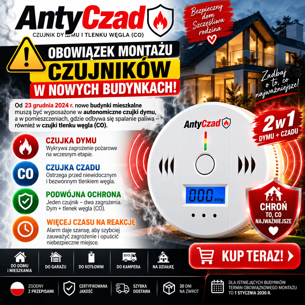 Czujnik Czadu