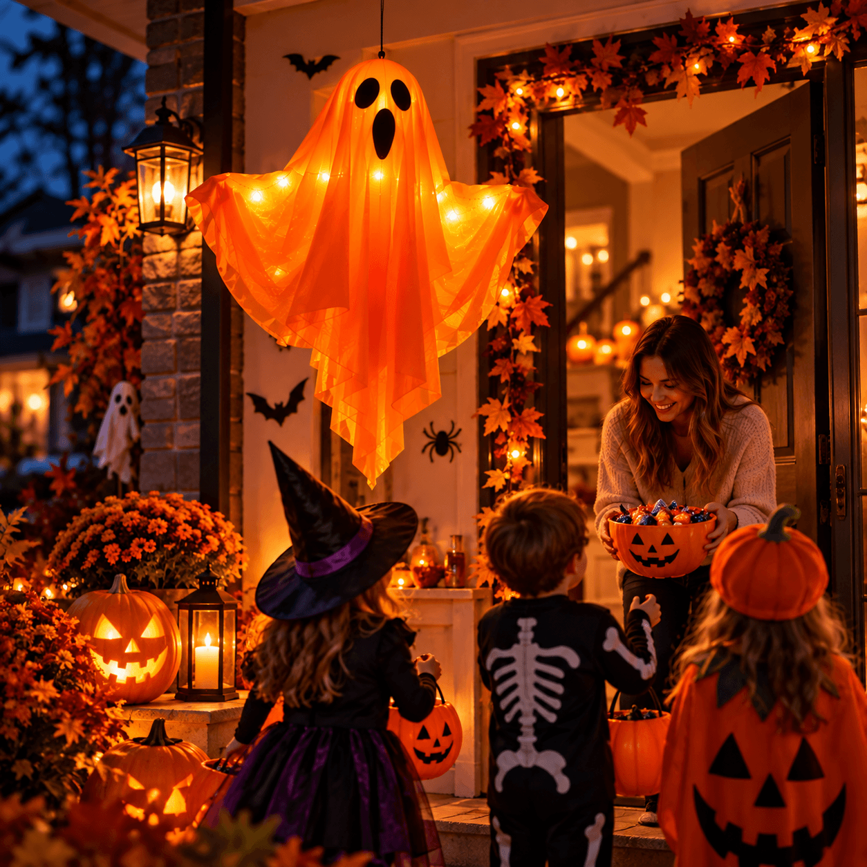Dekoracja terroru Halloween - duszek