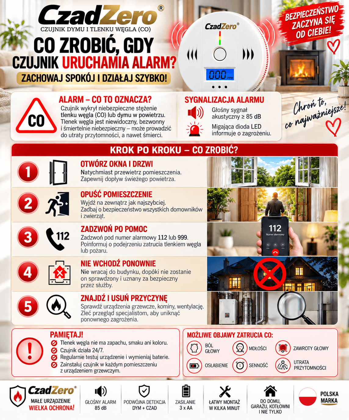 🚨 Dlaczego czujnik jest niezbędny❓